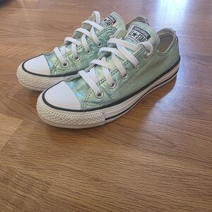 Converse Chuck Taylor All Star Ox low-top sneakers light green size W6, M4